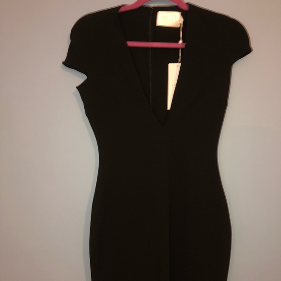 Solace London black short sleeved dress - Picture 2 of 7